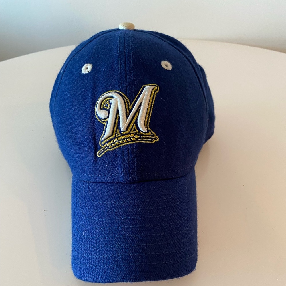 Retro Milwaukee Brewers wool hat
